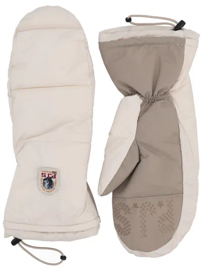 Parajumpers Unisex Polyamide Gloves In Beige