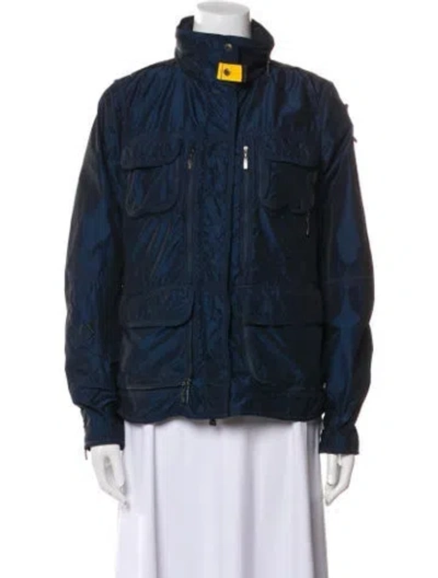 Pre-owned Parajumpers Utility Jacket In Blue