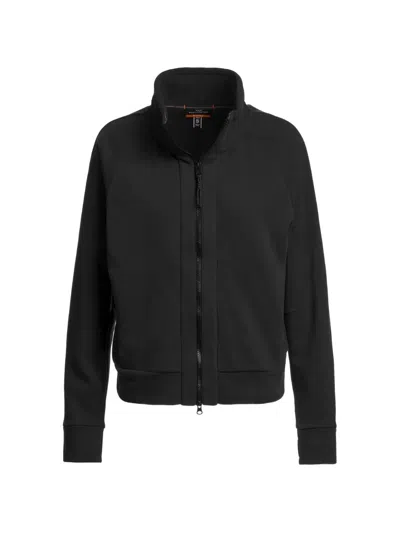 Parajumpers Valamara Full-zip Sweatshirt In Black
