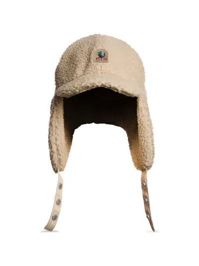 Parajumpers Vevey Fleece Hat In Brown