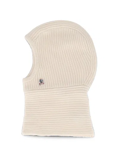 Parajumpers Vinica Knitted Balaclava Hat In Neutrals