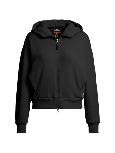 Parajumpers Vreda Zip-up Hoodie In Black