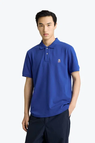 Parajumpers Wellington Polo Shirt In Royal In Blue