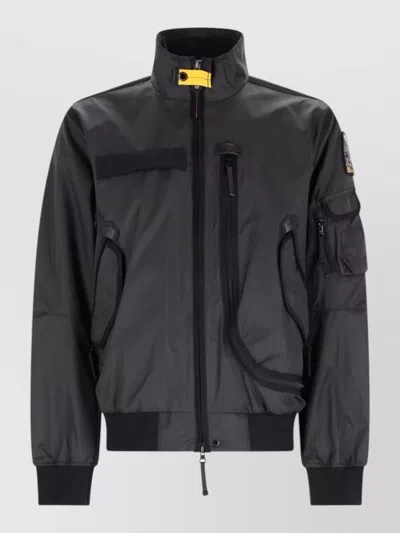 Parajumpers Wes Spring High Collar Jacket Pockets In Multi