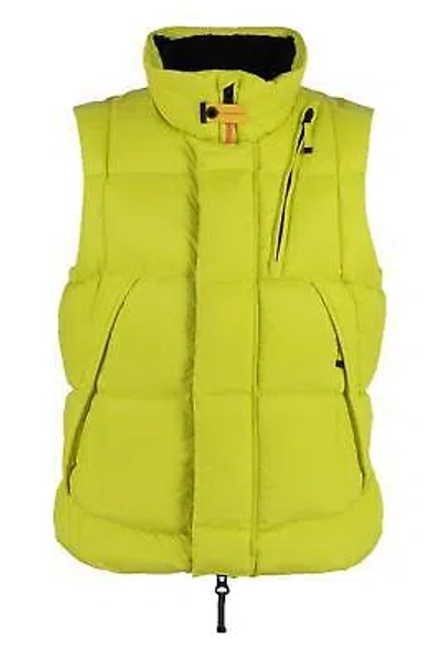 Pre-owned Parajumpers Wilbur Padded Bodywarmer In Yellow