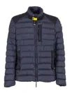 Parajumpers Wilfred Quilted Jacket In Blue