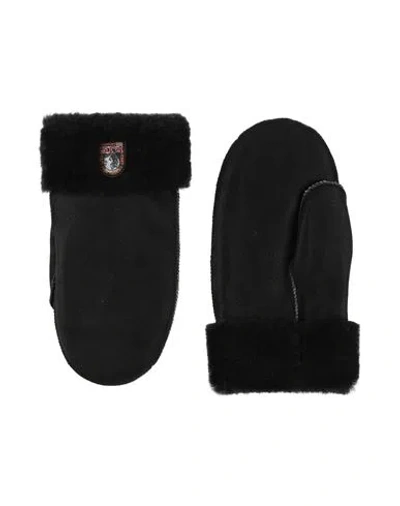 Parajumpers Woman Gloves Black Size L Sheepskin