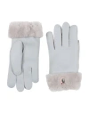 Parajumpers Woman Gloves Light Grey Size L Sheepskin In Grey