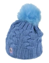 Parajumpers Woman Hat Azure Size Onesize Wool In Blue
