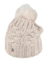 Parajumpers Woman Hat Beige Size Onesize Wool In Sand