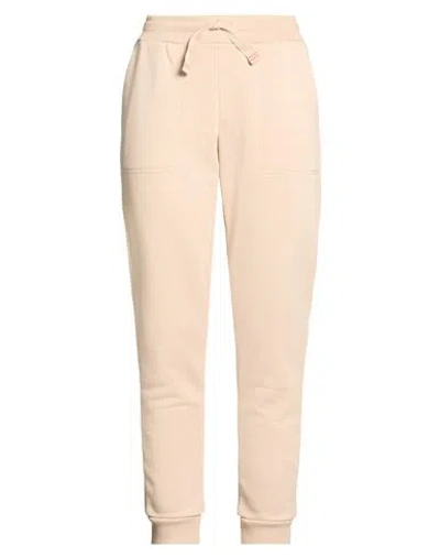 Parajumpers Woman Pants Beige Size L Cotton, Polyester In Neutral
