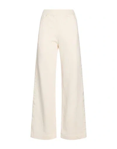 Parajumpers Woman Pants Cream Size Xl Cotton, Polyester In Neutral