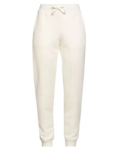 Parajumpers Woman Pants Ivory Size M Cotton, Polyester In White