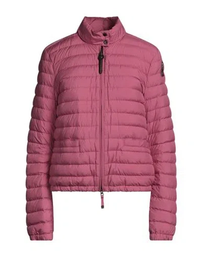 Parajumpers Woman Puffer Antique Rose Size L Polyester In Pink