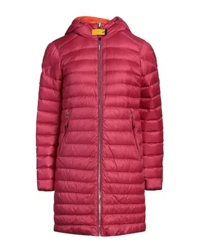Parajumpers Woman Puffer Brick Size L Polyamide In Red