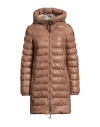 Parajumpers Woman Puffer Camel Size L Lambskin In Beige