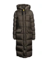 Parajumpers Woman Puffer Khaki Size L Polyamide In Beige