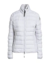 Parajumpers Woman Puffer Light Grey Size L Polyester In White