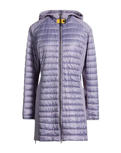Parajumpers Woman Puffer Lilac Size L Polyamide, Polyester, Elastane In Purple
