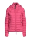 Parajumpers Woman Down Jacket Magenta Size Xxl Polyester