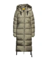 Parajumpers Woman Puffer Military Green Size S Polyamide In Green
