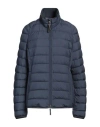 Parajumpers Woman Puffer Navy Size Xl Polyester In Blue