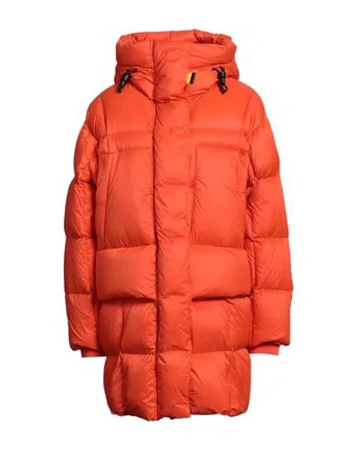Parajumpers Woman Puffer Orange Size L Polyamide