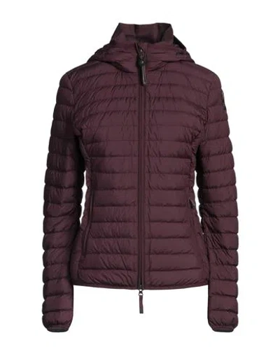 Parajumpers Woman Puffer Plum Size L Polyester In Purple