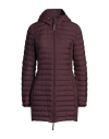Parajumpers Woman Puffer Plum Size L Polyester In Purple