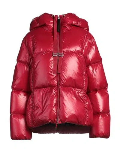 Parajumpers Woman Puffer Red Size M Polyamide