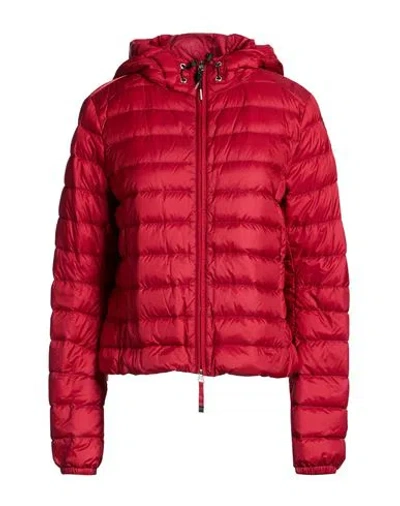 Parajumpers Woman Puffer Red Size M Polyamide