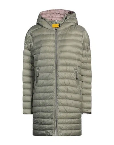 Parajumpers Woman Puffer Sage Green Size Xl Polyamide