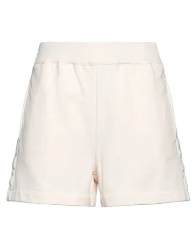 Parajumpers Woman Shorts & Bermuda Shorts White Size M Cotton, Polyester