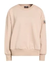 Parajumpers Woman Sweatshirt Beige Size L Cotton, Polyester In Nude