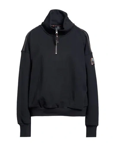 Parajumpers Woman Sweatshirt Black Size L Cotton, Polyester