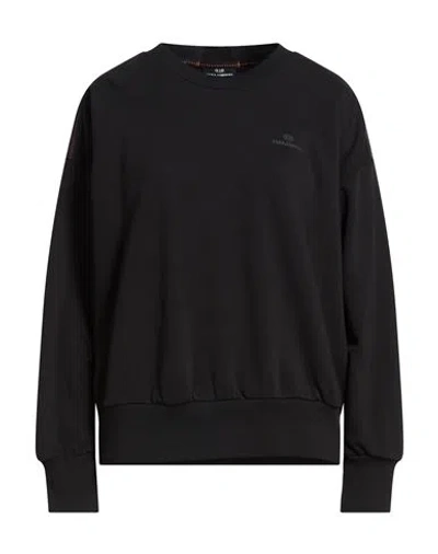 Parajumpers Woman Sweatshirt Black Size Xl Cotton, Polyester