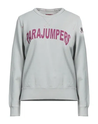 Parajumpers Logo-print Cotton Sweatshirt In Grey