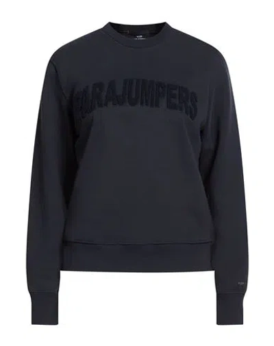 Parajumpers Woman Sweatshirt Midnight Blue Size Xs Cotton