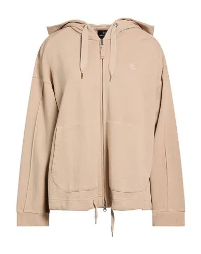 Parajumpers Woman Sweatshirt Sand Size M Cotton, Viscose In Neutral