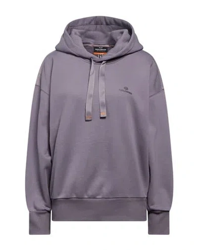 Parajumpers Woman Sweatshirt Taupe Size M Cotton, Polyester In Gray