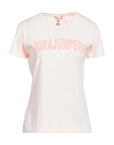 Parajumpers Woman T-shirt Blush Size Xxl Cotton In Pink