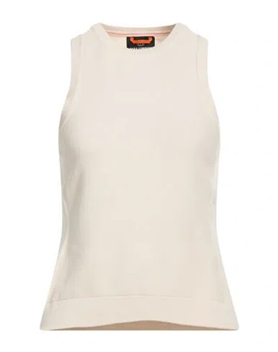 Parajumpers Woman Top Cream Size S Cotton In White