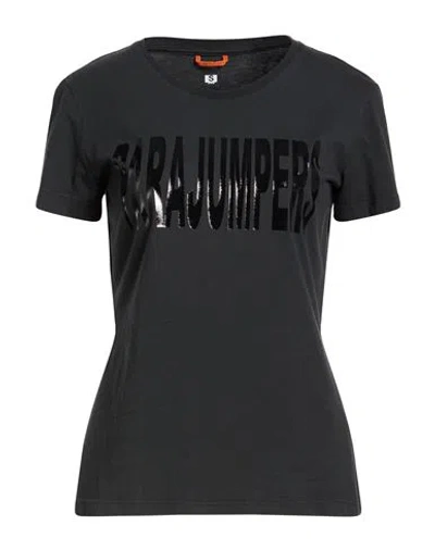 Parajumpers Woman T-shirt Black Size Xs Cotton