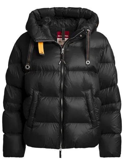Parajumpers Women's Duck Down Comfort-fit Puffer Jacket With Detachable Hood In Nero