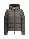 Parajumpers Women Hooded Down Jacket In Gray