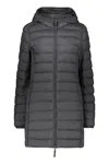Parajumpers Long-sleeved Down Jacket In Black