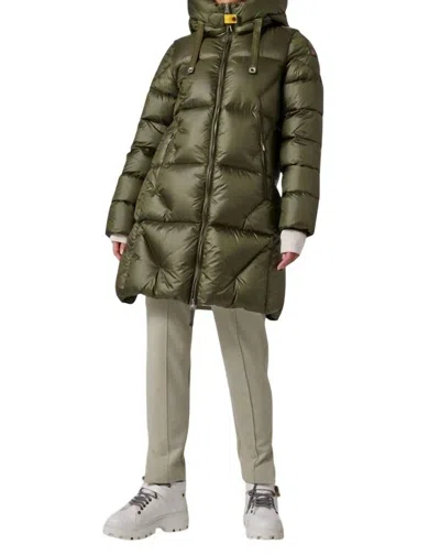 Parajumpers Women's Janet Long Puffer Jacket In Rosemary In Multi