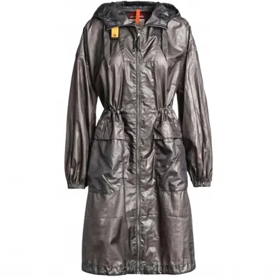 Parajumpers Women's Olga Hooded Parka Jacket In Rock In Black