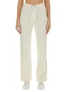 Parajumpers "shino" Full Length Trousers With Side Pockets In White