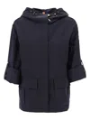 Parajumpers Midi Parka With Hood Hailee In Blue